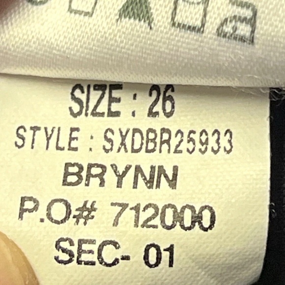 Joe's Jeans 26 Inline Zip Skinny Decorative Front Zippers Edgy Biker Modern - Picture 11 of 13